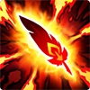 Vermilion Feather