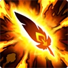 Vermilion Feather